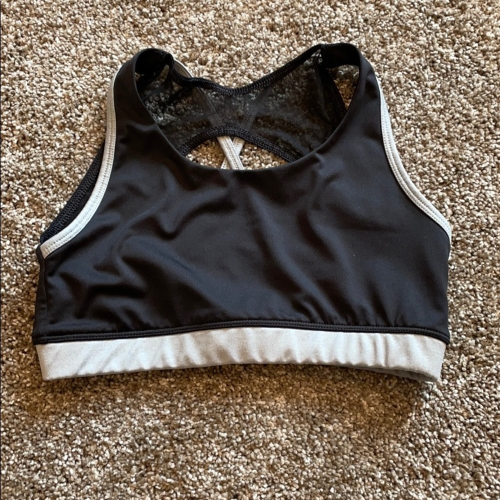 Avis girls athletic sports bra large